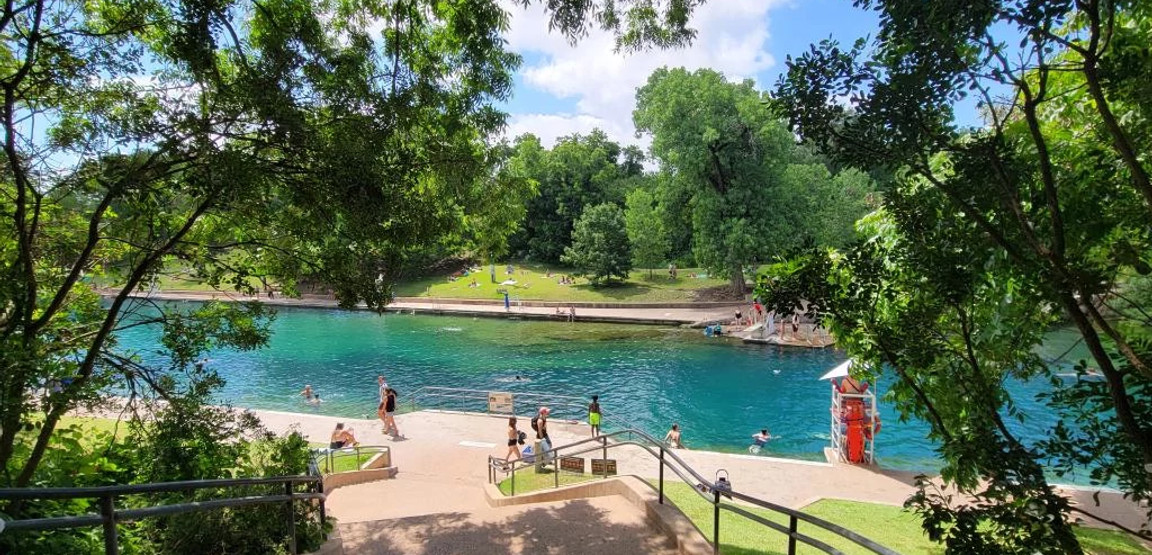 21 Rio Austin Pool Austin’s Iconic Crown Jewel Barton Springs Pool Reopens Saturday, March ...