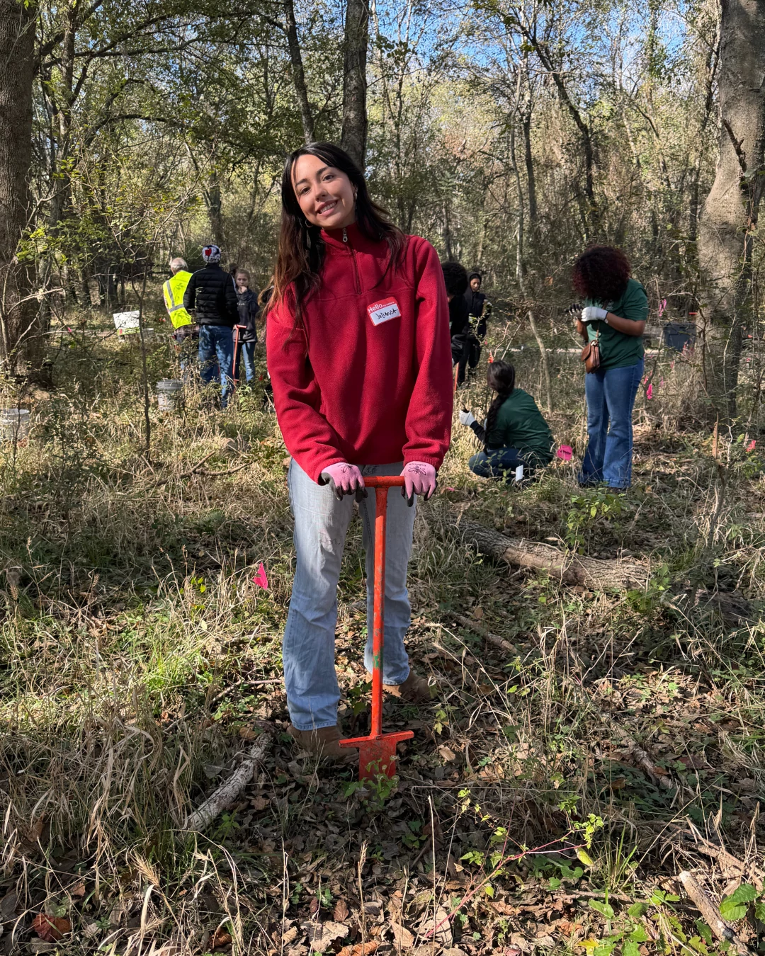 A photo of _____, Youth Forest Council member in the 2025-26 cohort.