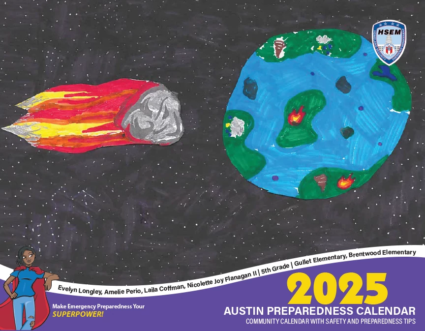 2025_Austin_HSEM_Emergency_Preparedness_Calendar_Cover