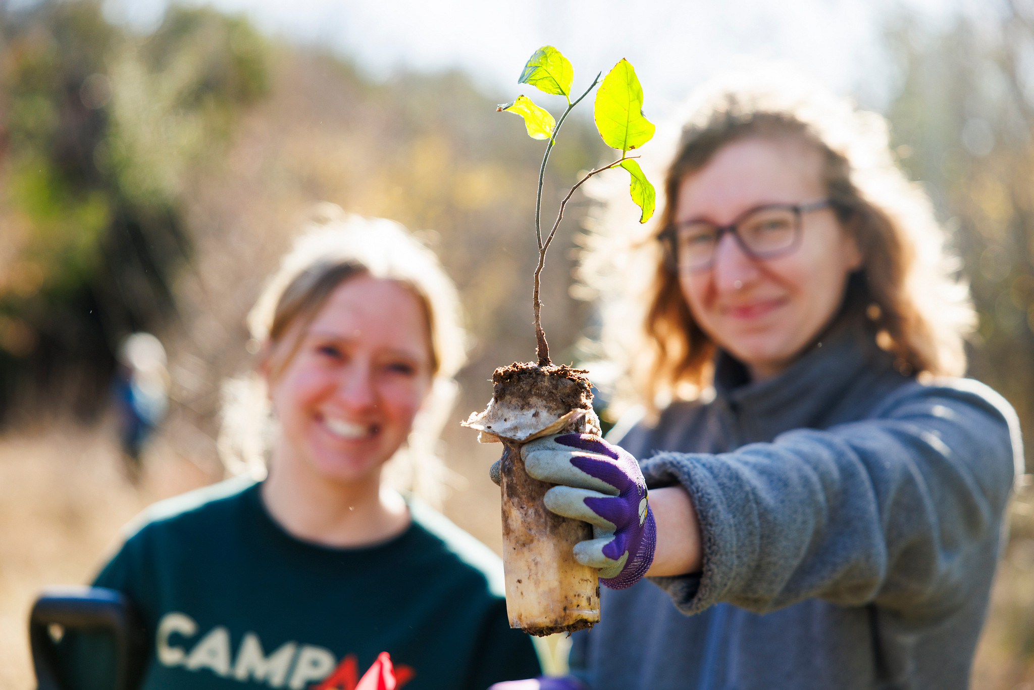From Tree Folks Read Set Plant event in partnership with the City 