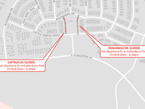 Closure Map Document for the 2026 Festival of Good event