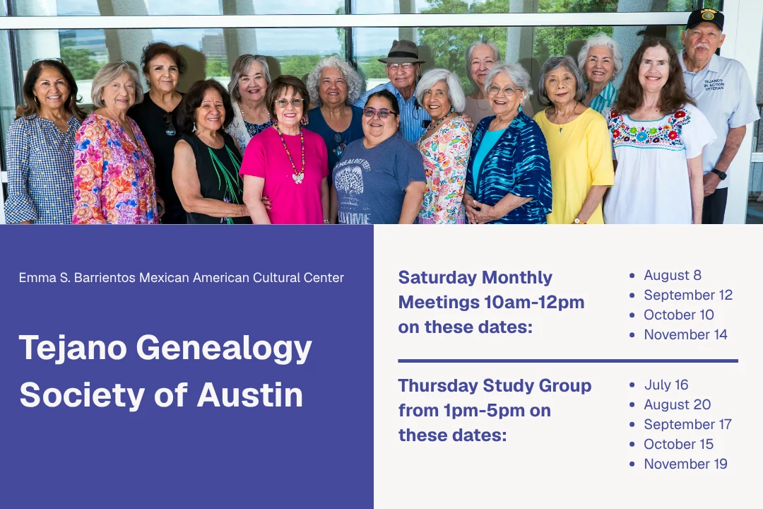 ESB MACC Tejano Genealogy Society of Austin