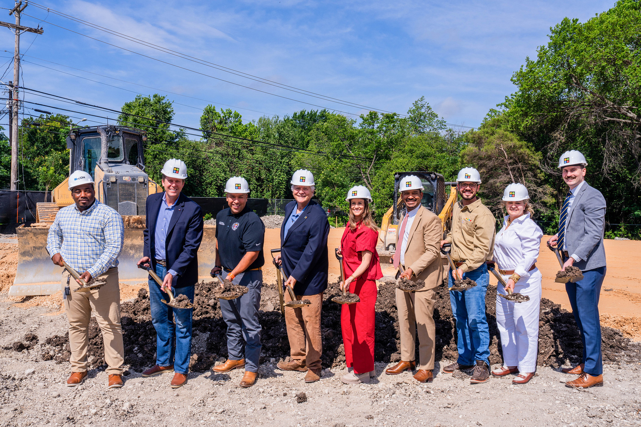 Bailey at Berkman and Stassney Joint Groundbreaking