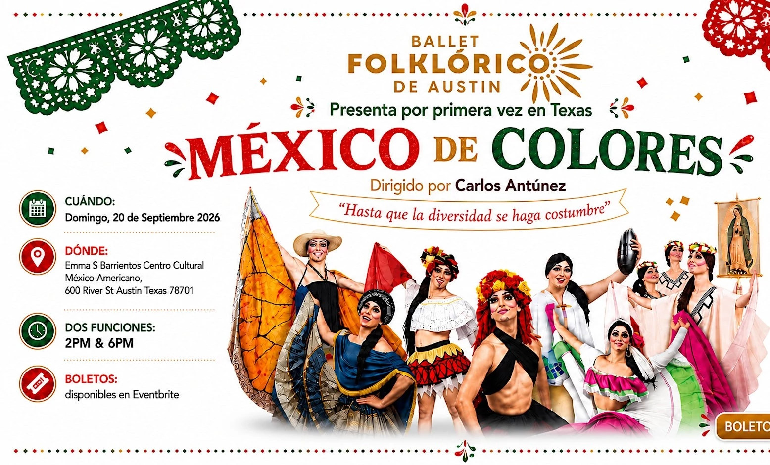 ESB MACC Mexico de Colores Ballet Folklorico Sept 20