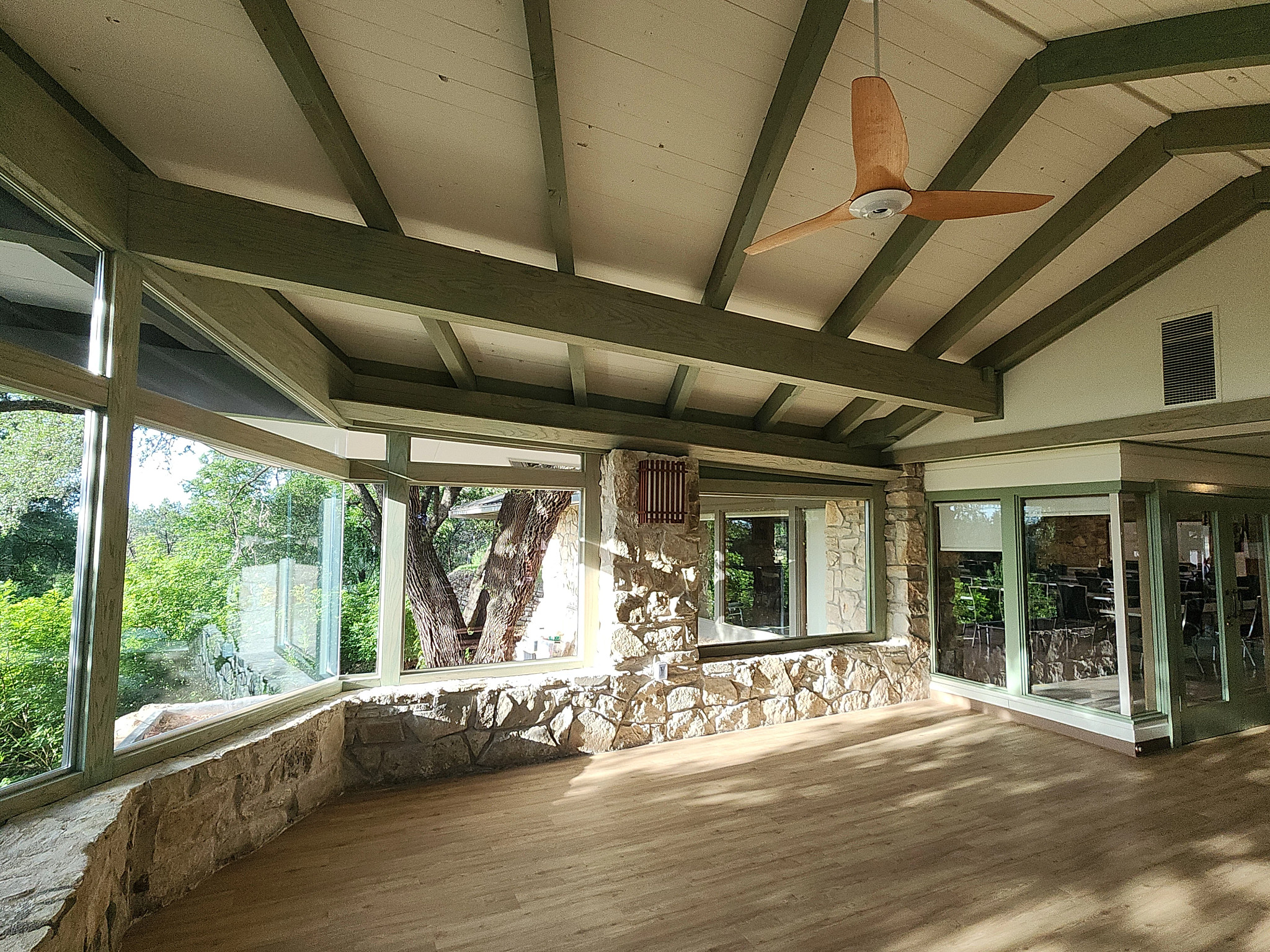 Zilker Botanical Garden Greene Room After Renovation