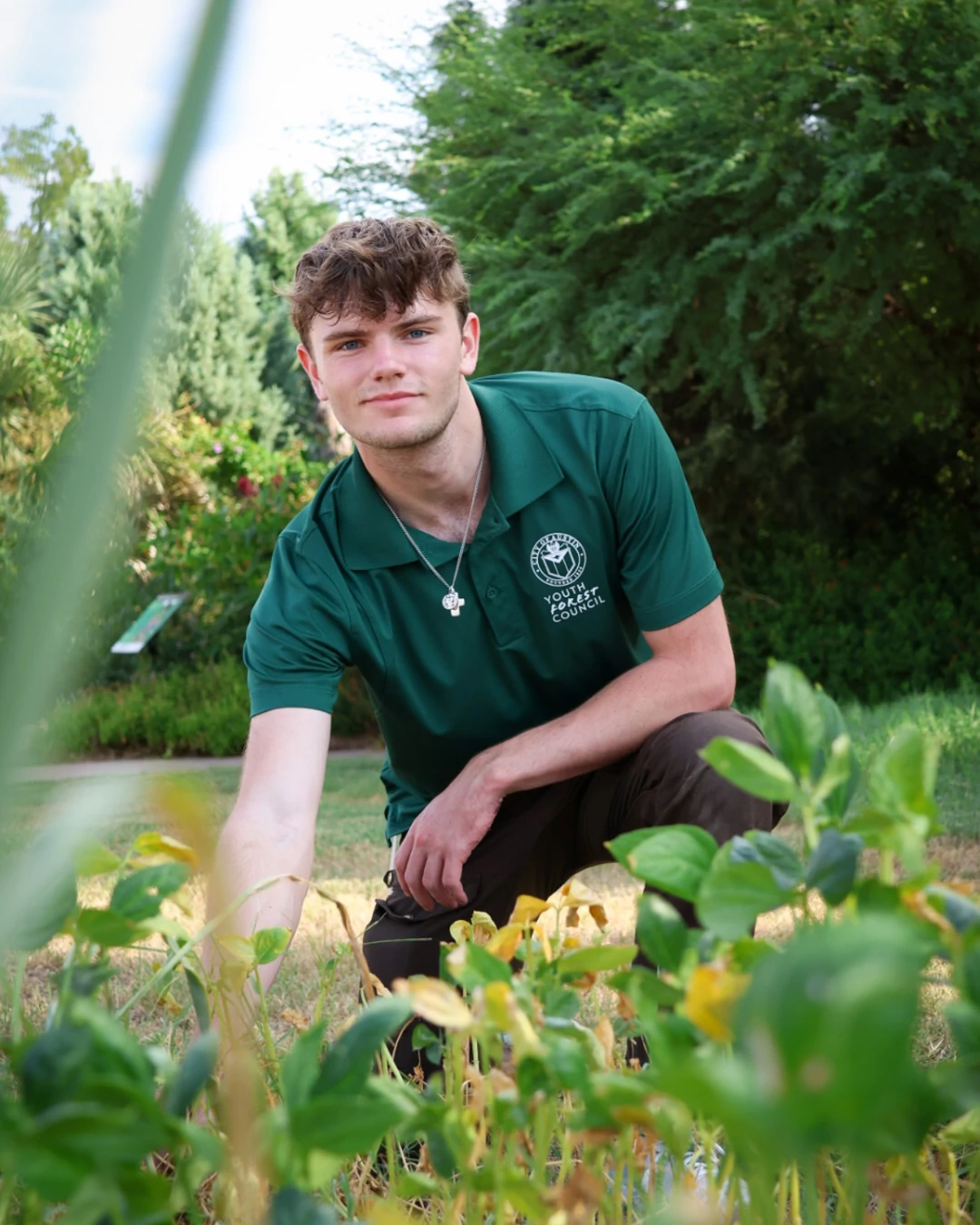 A photo of _____, Youth Forest Council member in the 2024-25 cohort.