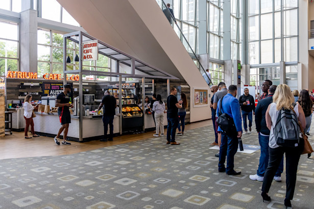 Atrium Cafe at the Austin Convention Center