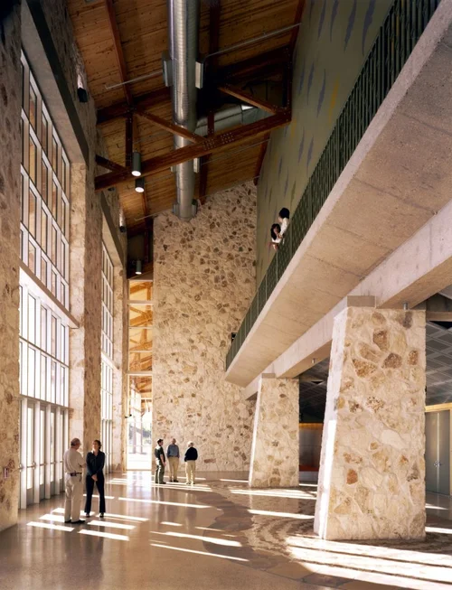 Lobby of the Palmer Events Center