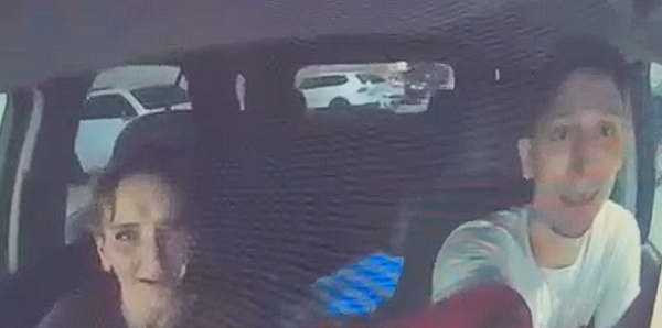 Suspects inside vehicle