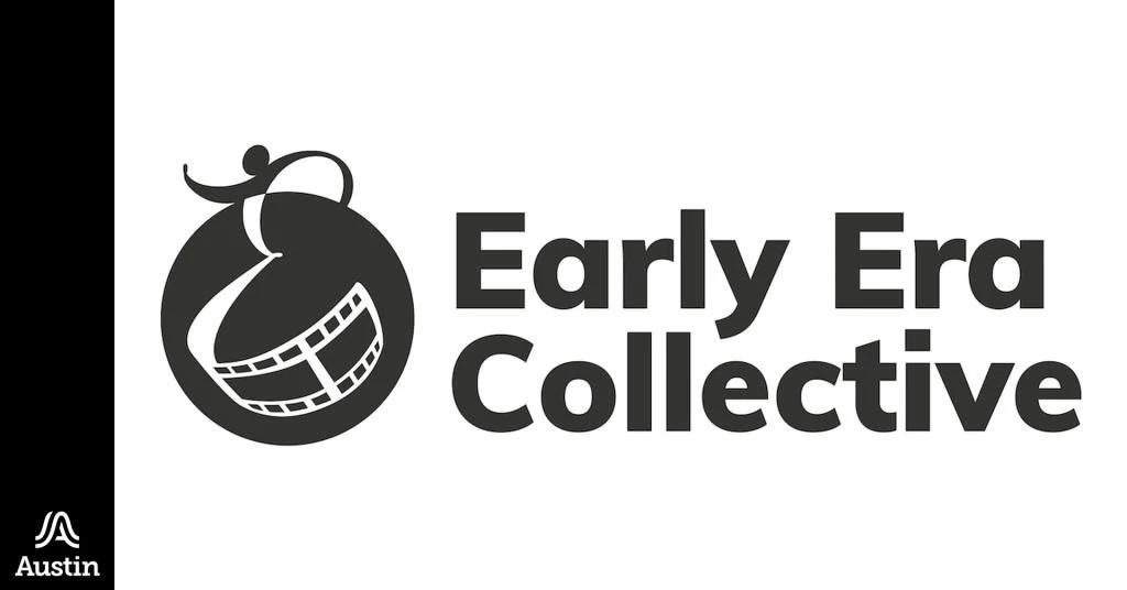 A graphic with the Austin A logo and the text 'Early Era Collective'