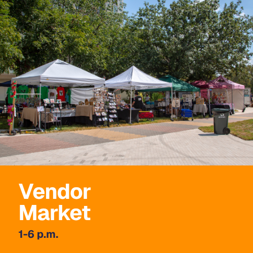 photo of vendor market