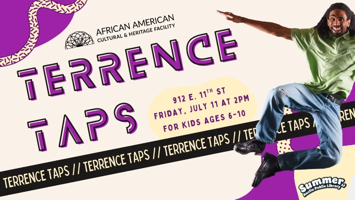 AACHF-2025-07-11-TerrenceTaps-Banner