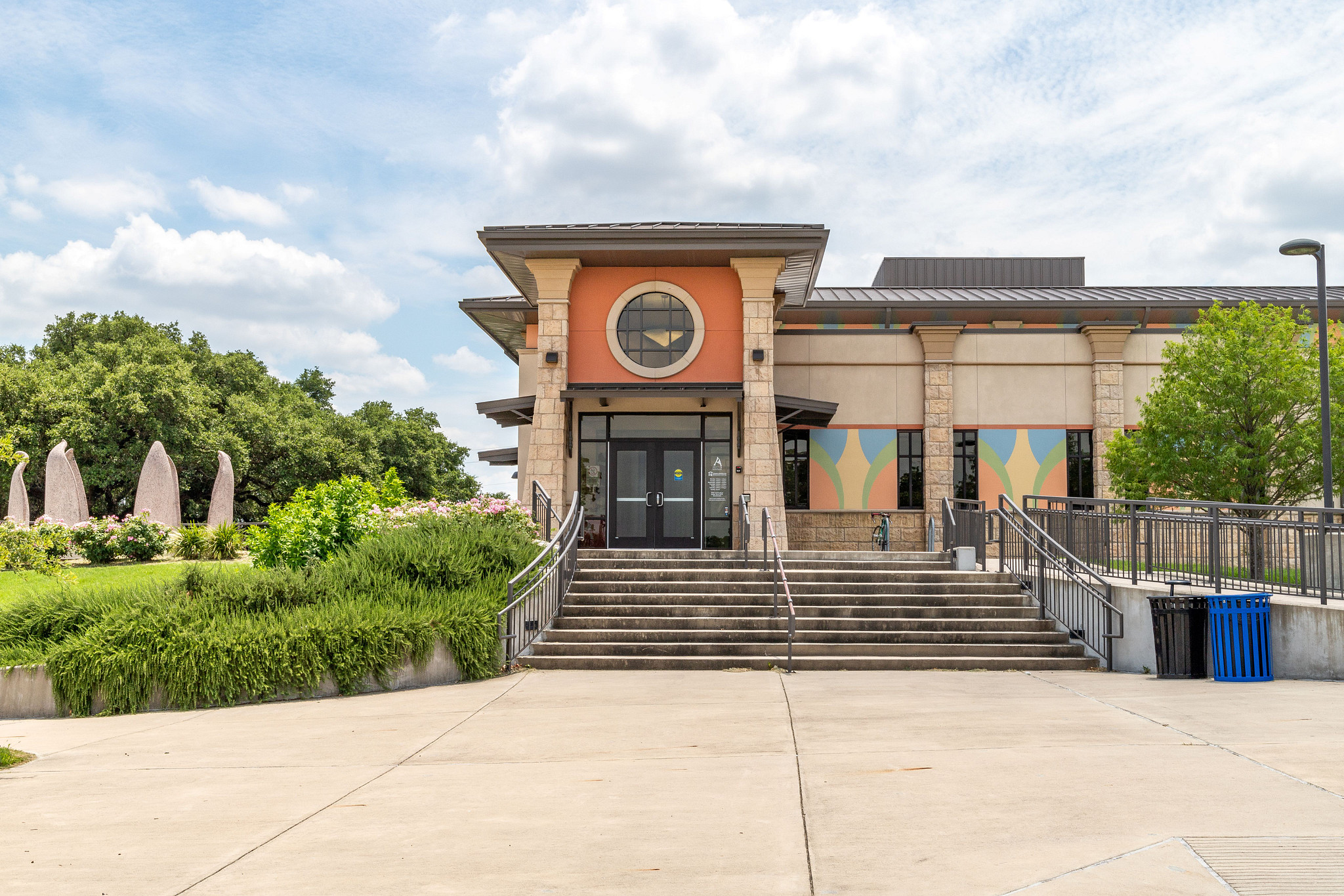 A photo of the front of the Asian American Resource Center.