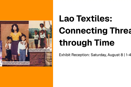 AARC Exhibit Reception: Lao Textiles: Connecting Threads through Time