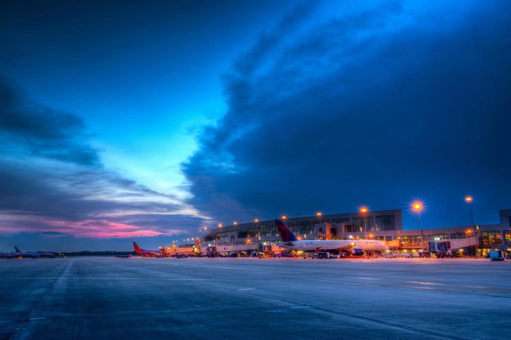 Sunrise terminal airside evening Photo Credit Dave Wilson.jpg