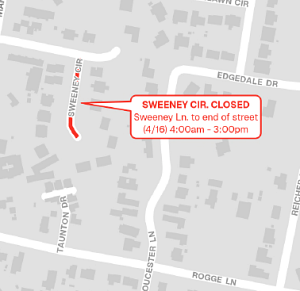 Closure Map Document for the 2026 THDF Team Depot event