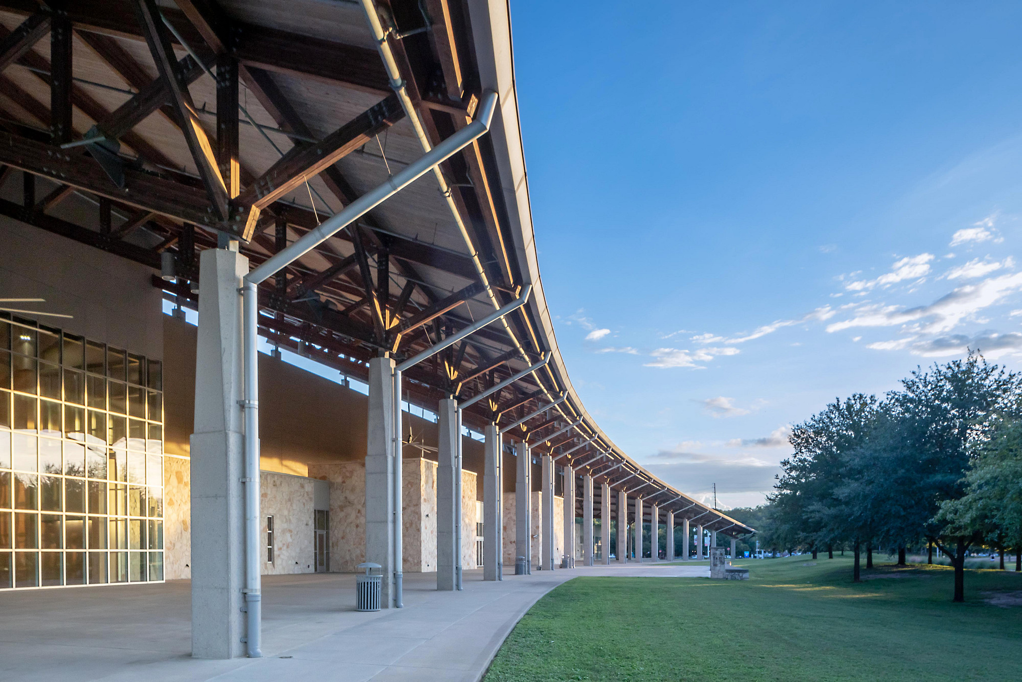 Palmer Events Center canopy