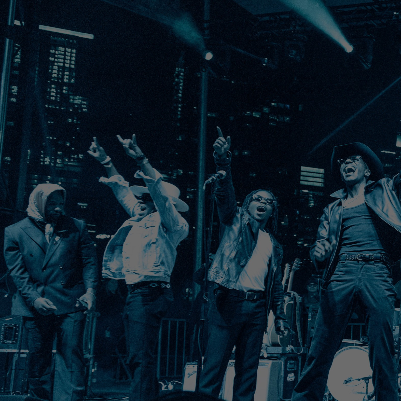 Music concert at Austin City Hall