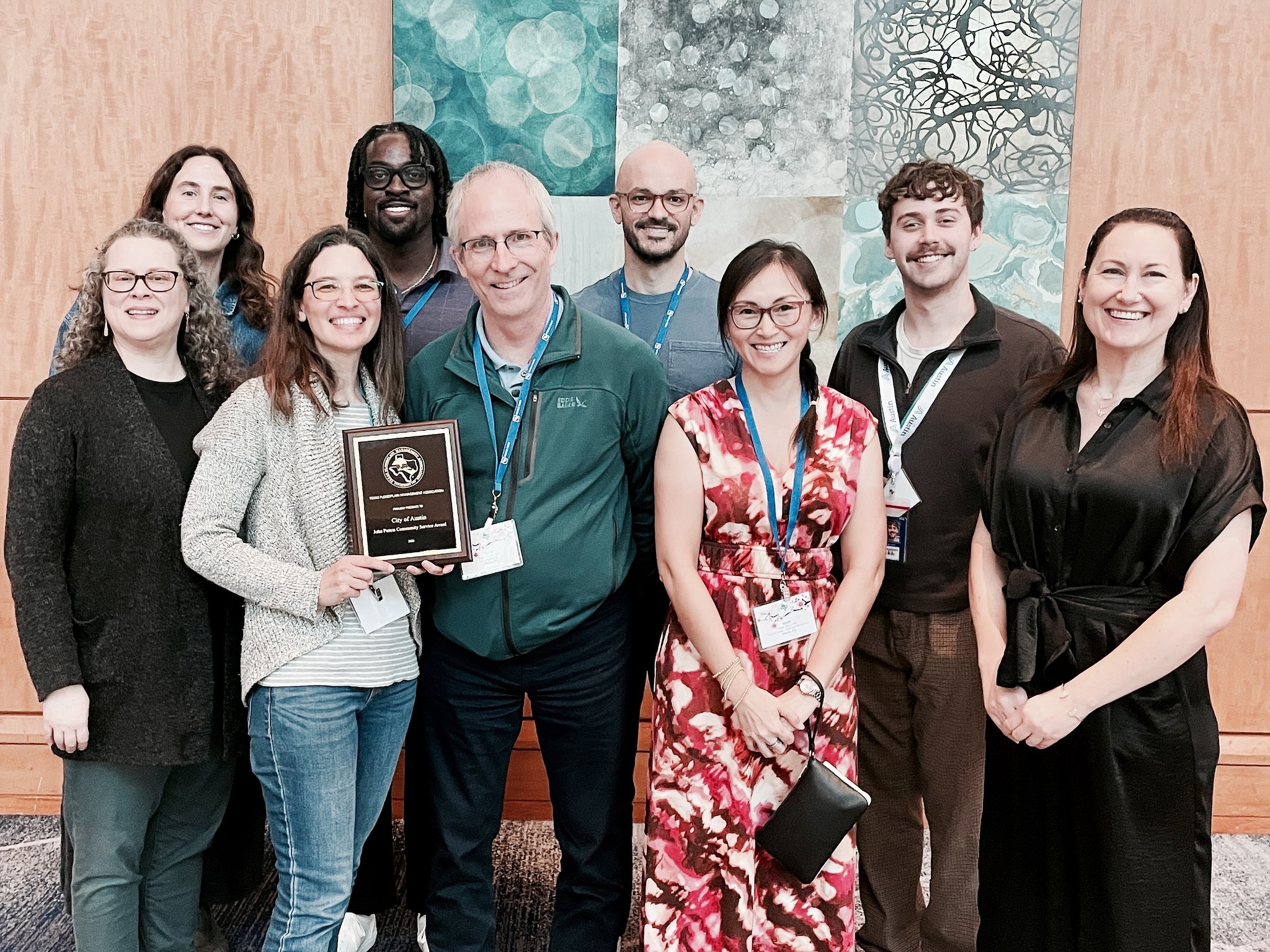Austin Watershed Protection team Receives 2026 John Patton Community Project Award for Flood Safety