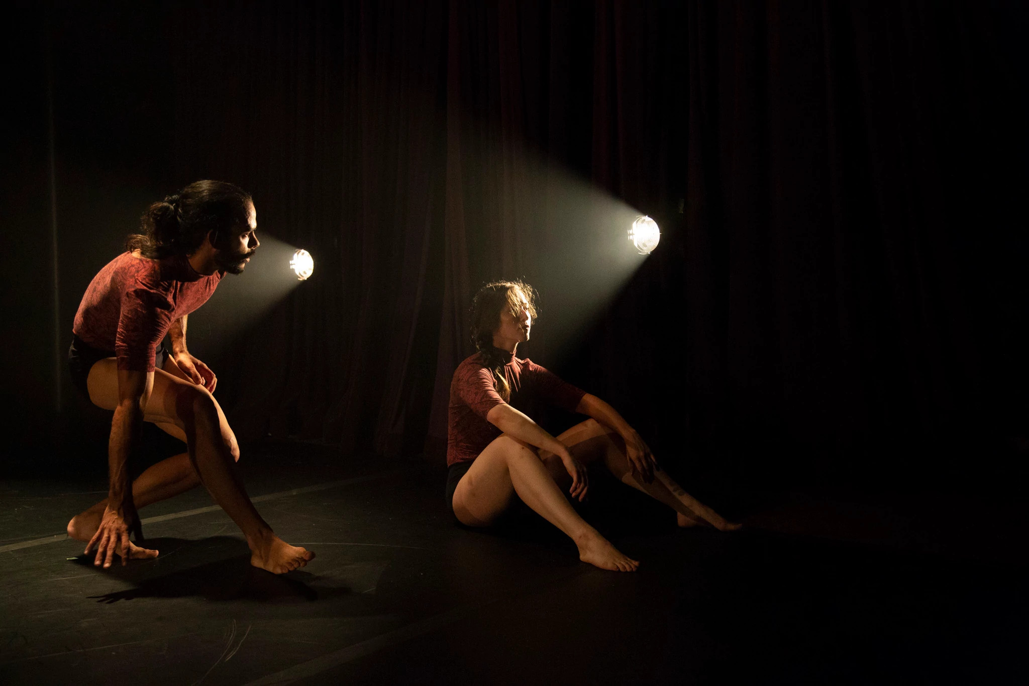 Photo featuring two dancers