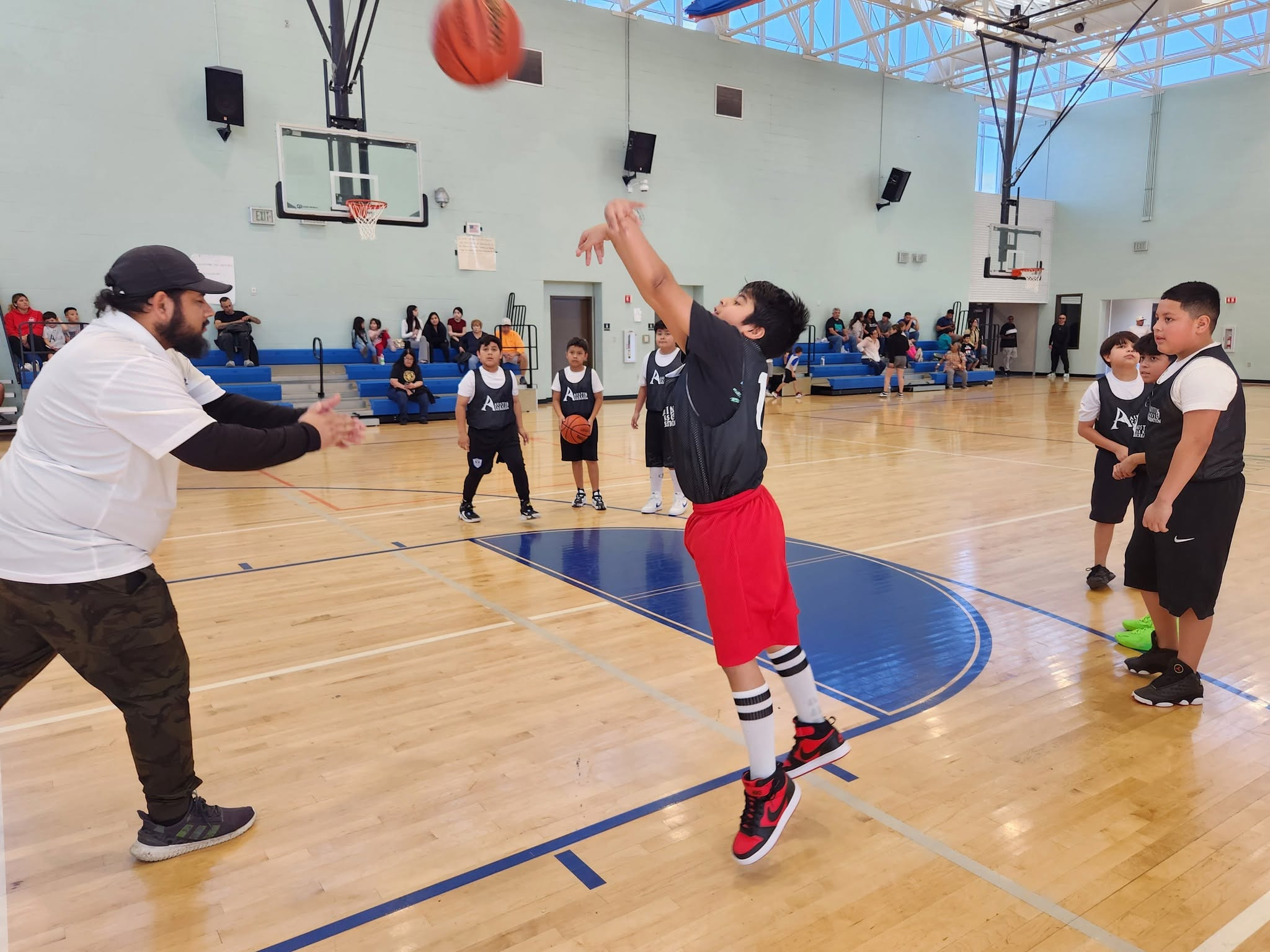Winter Basketball at Rodolfo Rudy Mendez Recreation Center
