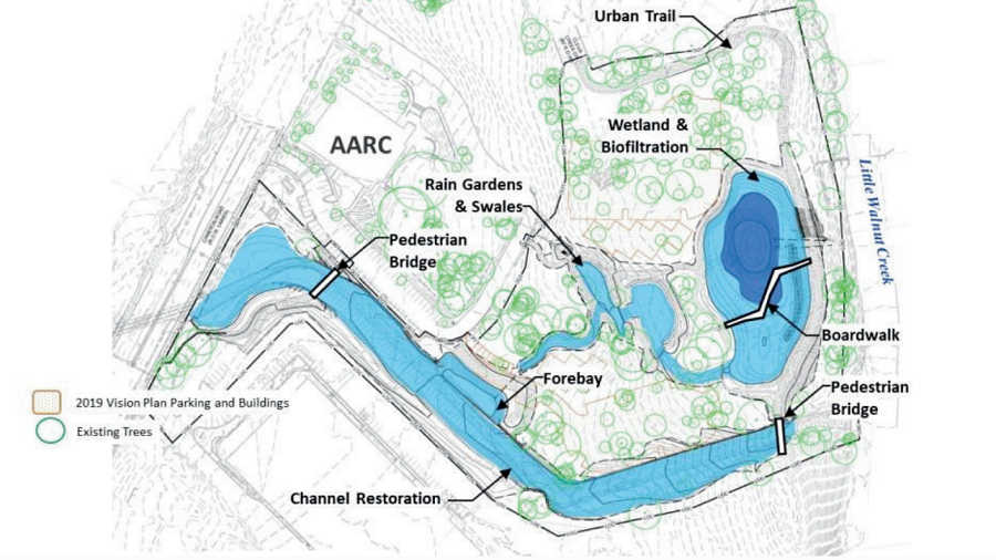 Asian American Resource Center Construction Map