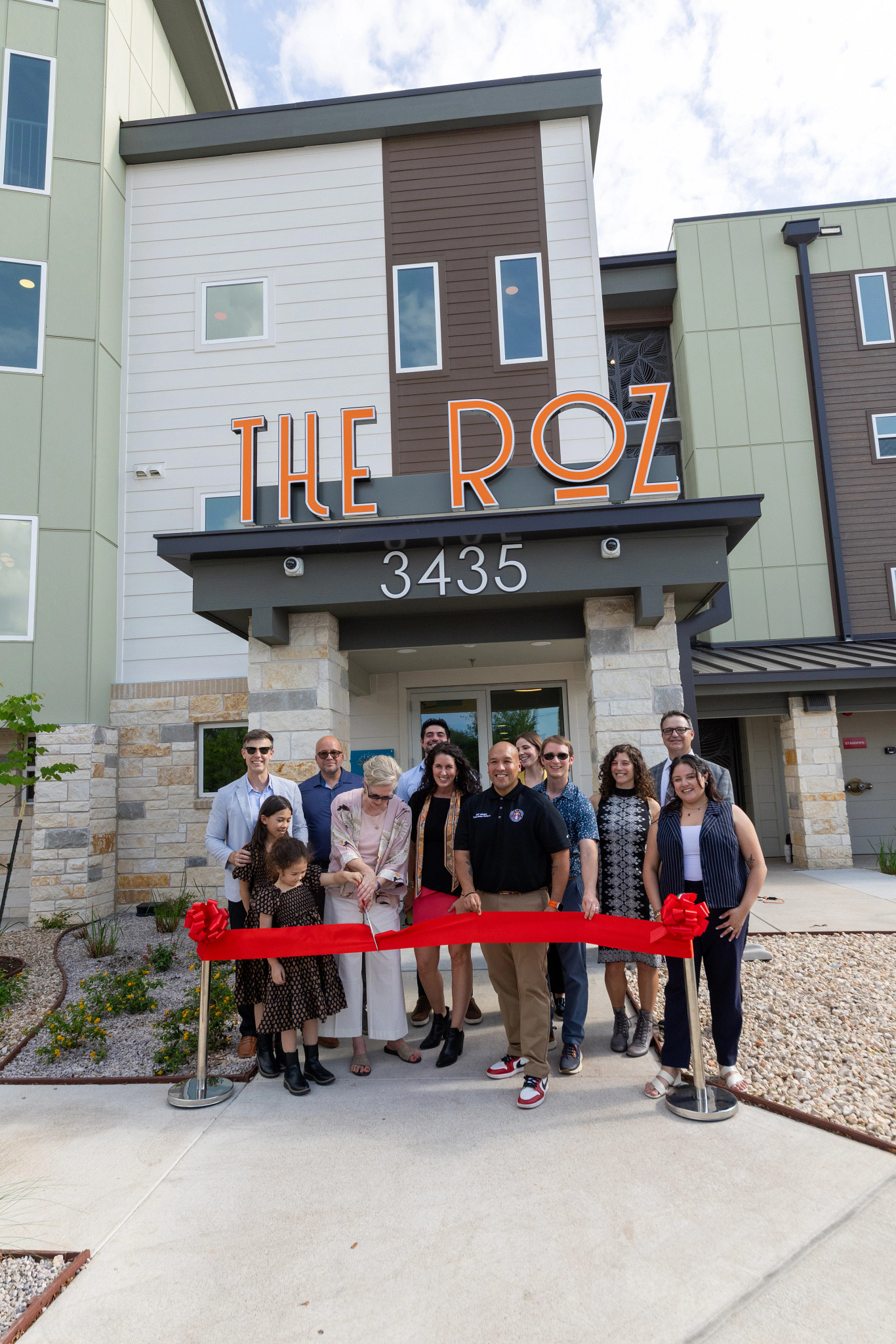 The Roz Ribbon-cutting event photos