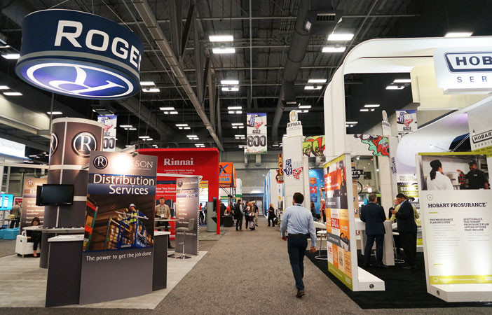 Vendors at the Austin Convention Center