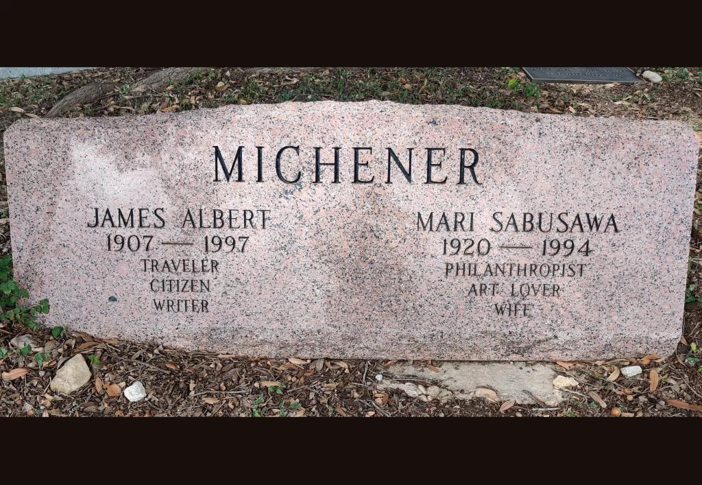 Michener headstone.jpg