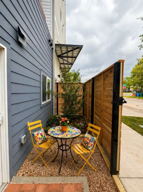 The Ivory patio - Courtesy of Pegasus Planning and Development 