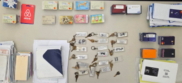 Photo of collected evidence