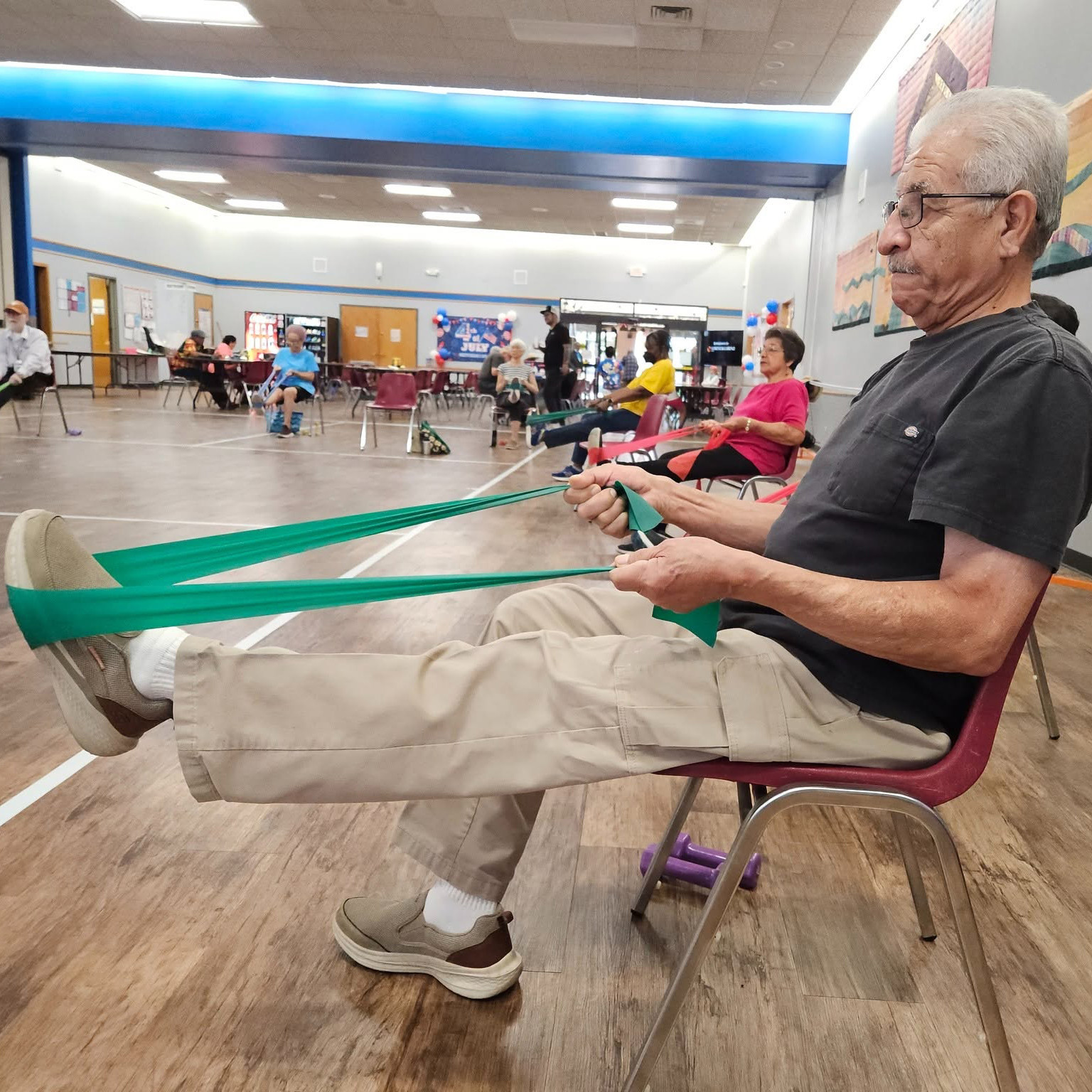 Conley-Guerrero Senior Activity Center Chair Stretch and Strength