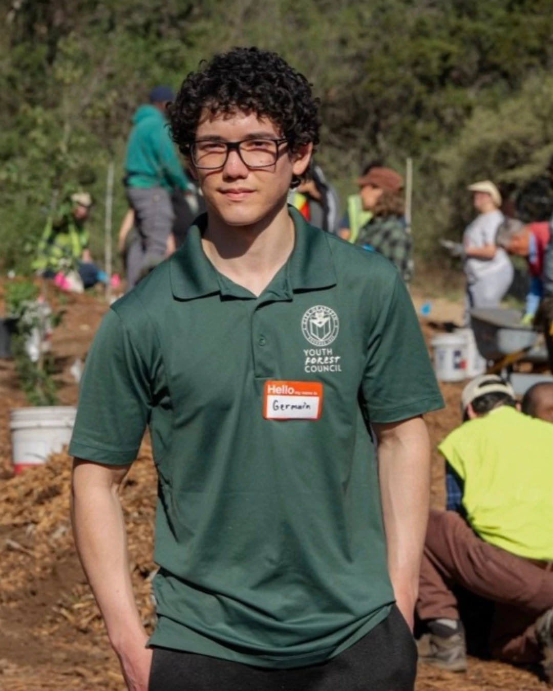 A photo of _____, Youth Forest Council member in the 2025-26 cohort.