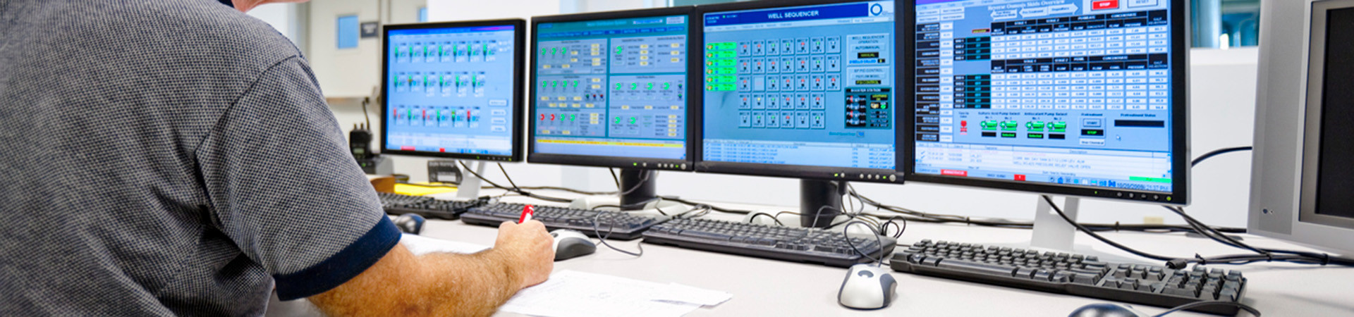 Person monitoring in Control Room.