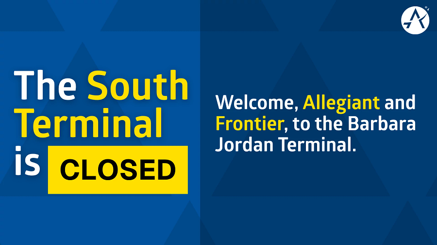 South Terminal is Closed
