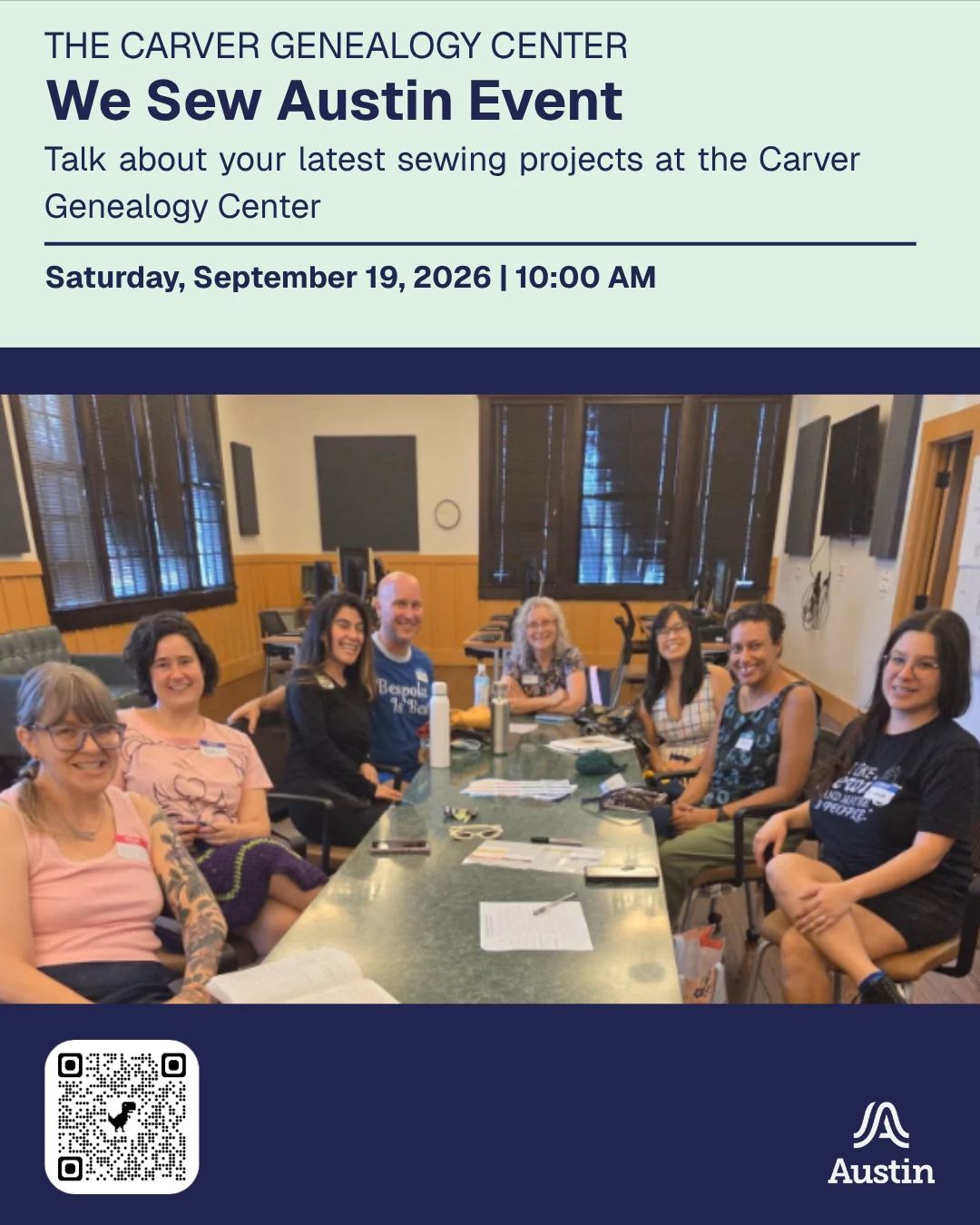 photo of sewing club