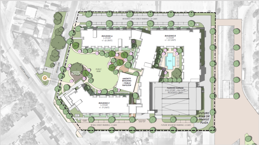 Ryan Drive site plan