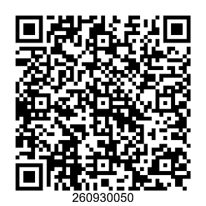 QR 26-0930050