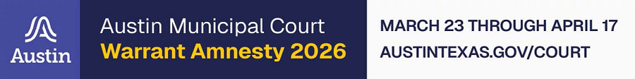Warrant Amnesty 2026