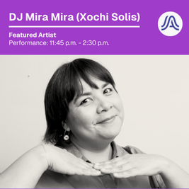 Hero image of performer DJ Mira Mira