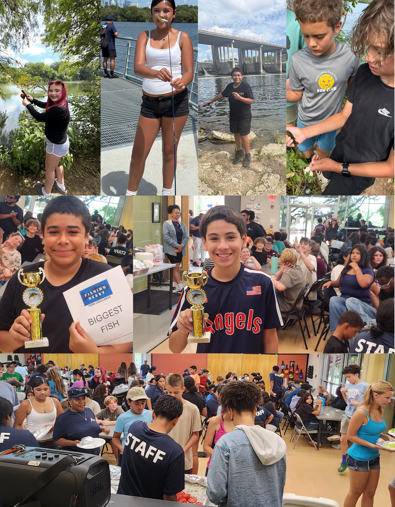 Teen Fishing Derby Collage 2026