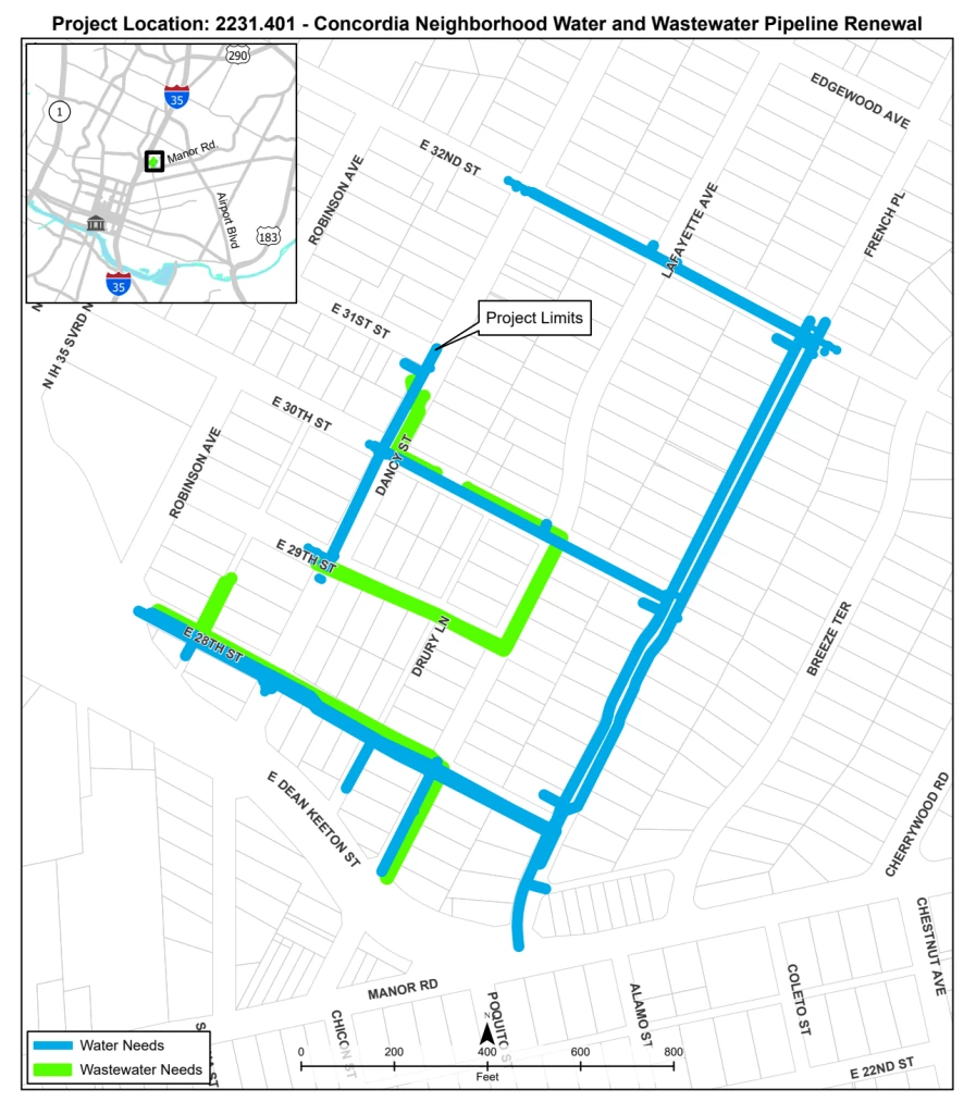 Concordia Pipeline Project Map