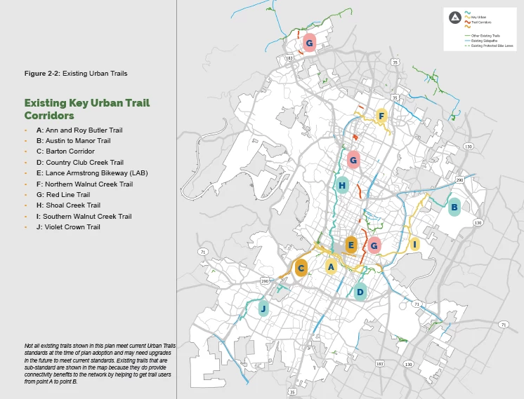 Existing Key Urban Trail Corridors_map.PNG