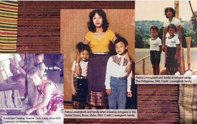 Pictures from Lao Textiles exhibit