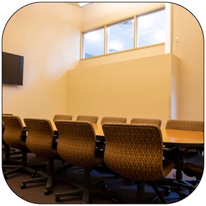 Photo of the conference room at the George Washington Carver Museum
