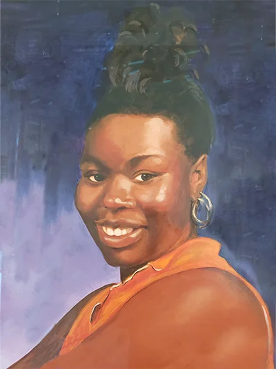 Painting of Tamika Ross