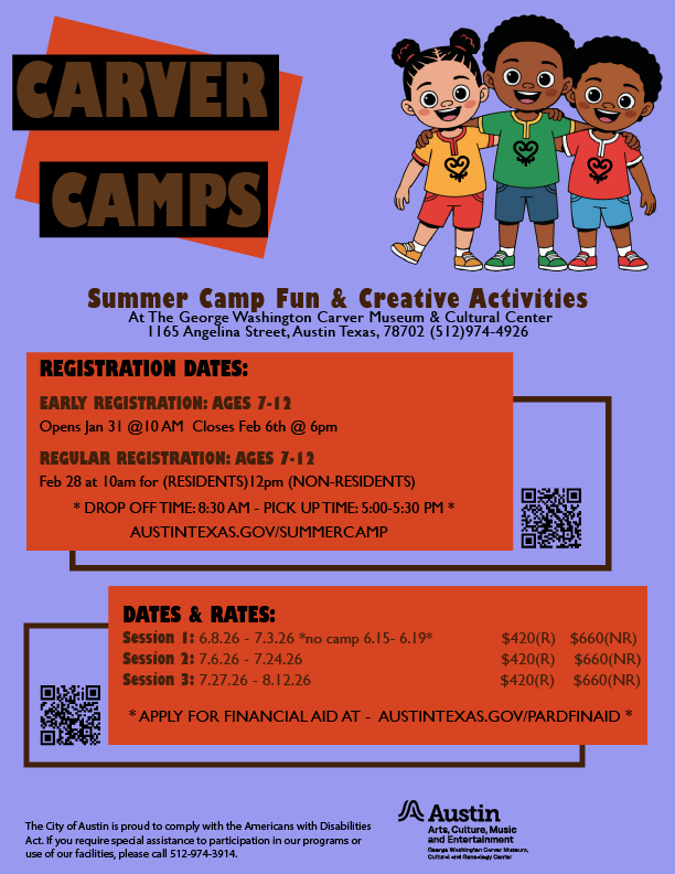 pruple and brown graphic with kids arm in arm smiling 