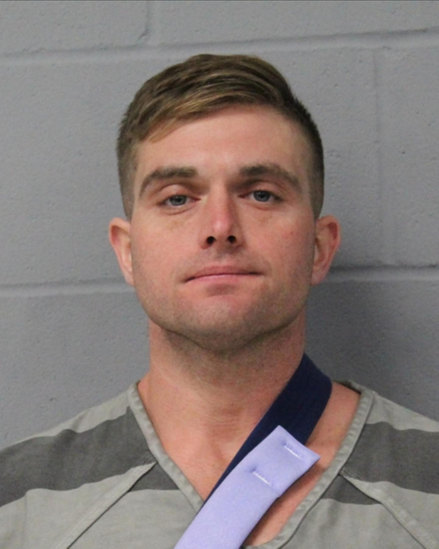 Suspect arrested Keegan Shirley White male 30 years of age