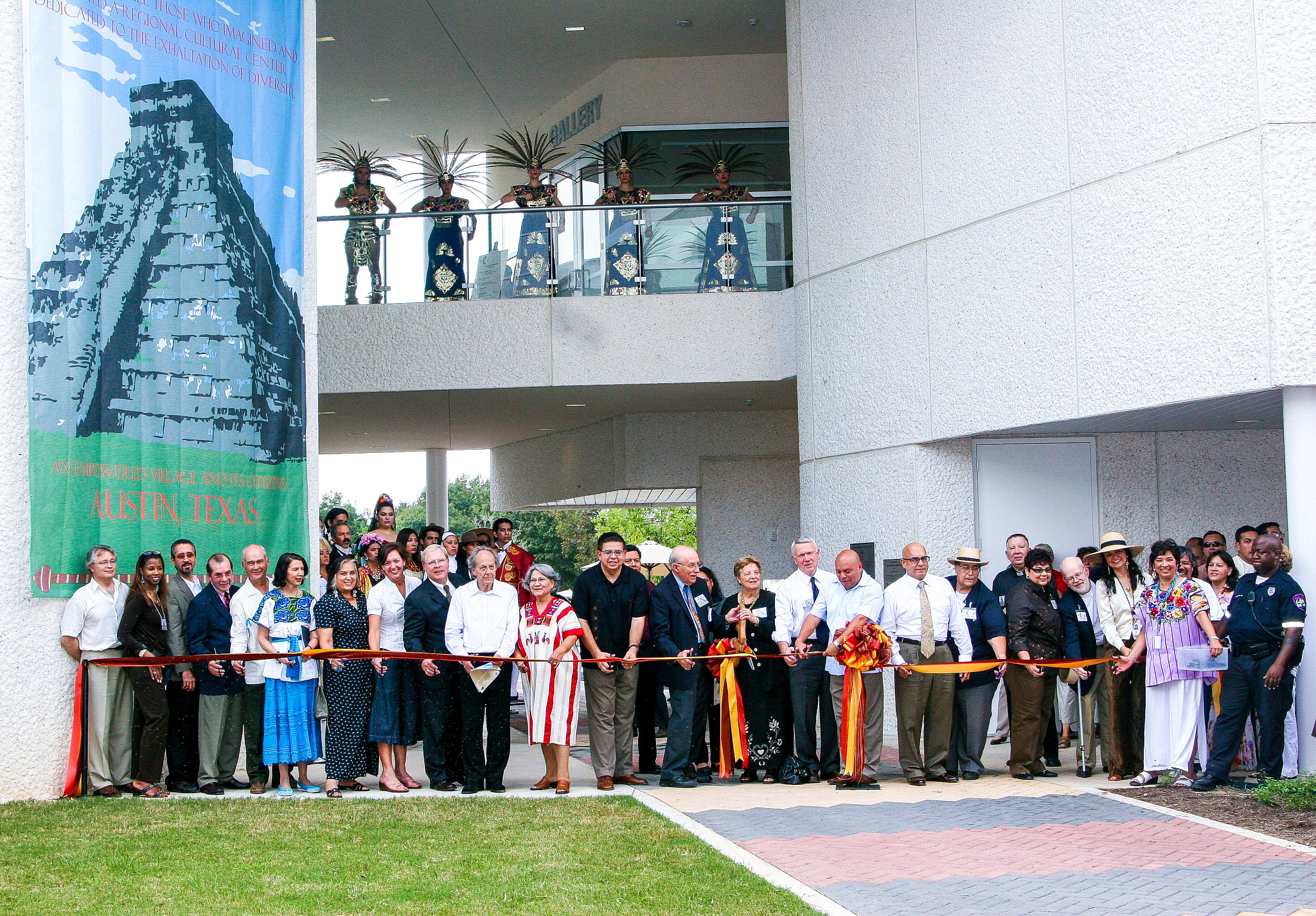 ESB MACC grand opening original ribbon cutting ceremony in 2007