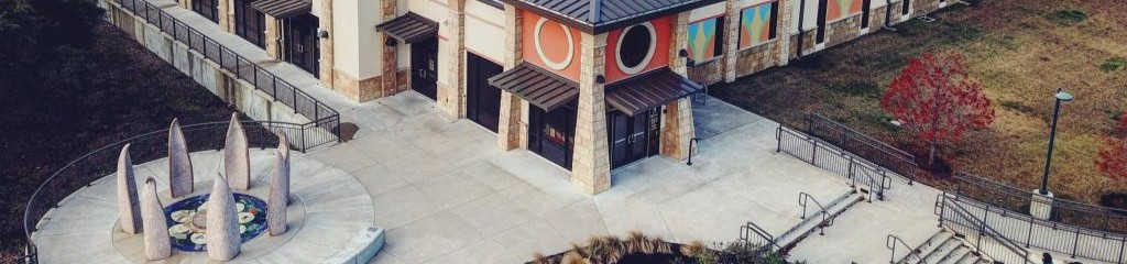 Overhead view of the Asian American Resource Center